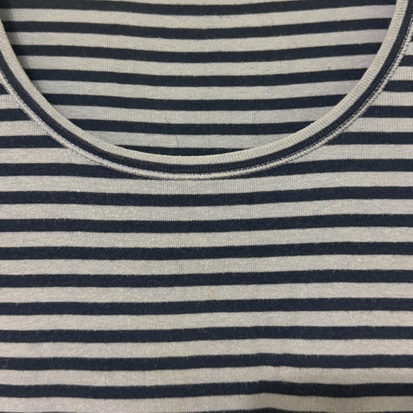 Banana Republic Women’s Striped 3/4 Sleeve Top - Picture 4 of 7